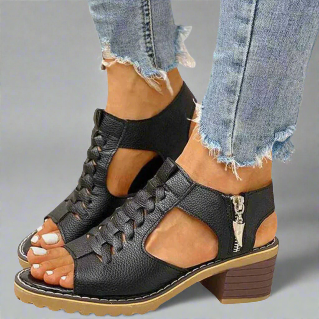 Agneta | Orthopädische Sandalen mit hohem Fersenkomfort
